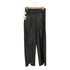 スタイルミキサー STYLEMIXER フェイクレザースリット パンツ レディース JPN:S
