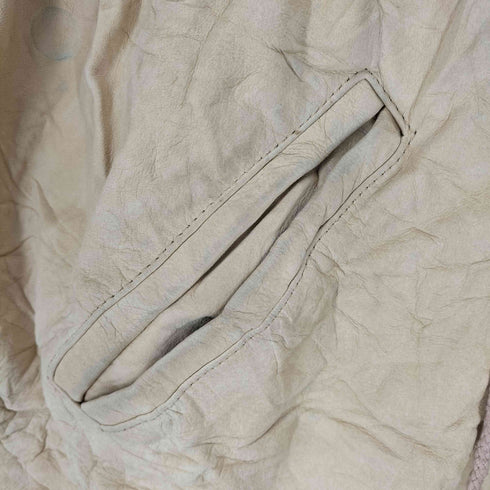 NORDSTROM レザーハーフコート メンズ 3X