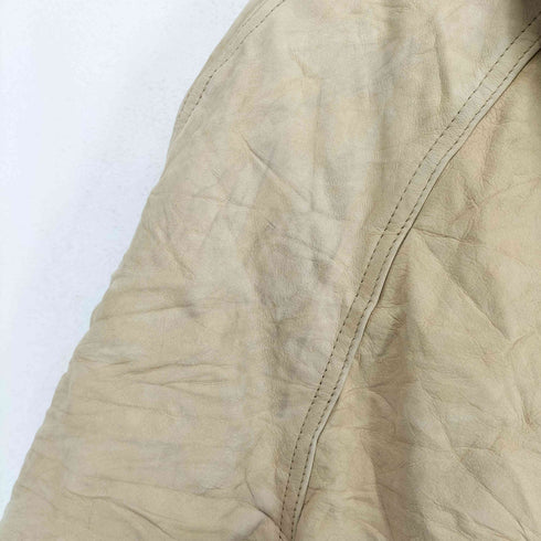 NORDSTROM レザーハーフコート メンズ 3X