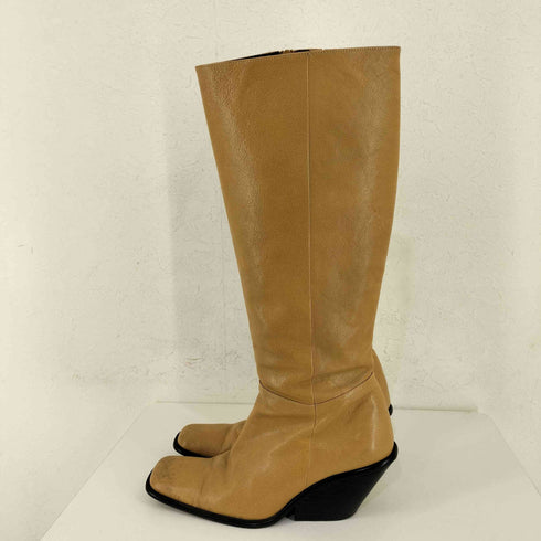 untishold ロングブーツ レザー レディース 38