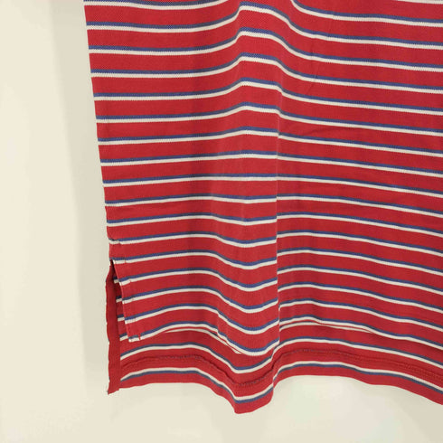 ポロゴルフラルフローレン POLO GOLF RALPH LAUREN ポニー刺繍 S/S ボーダー ポロシャツ メンズ import:M