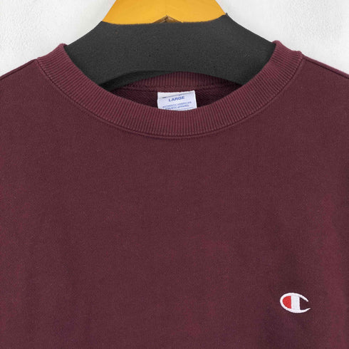 チャンピオン Champion ロゴ刺繍 クルーネックスウェット メンズ JPN:L