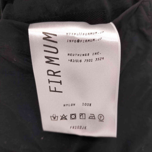 フィルマム FIRMUM 2021SS ナイロンタッサーガーメントダイリバーシブルテーラードカラージャケット メンズ JPN:S