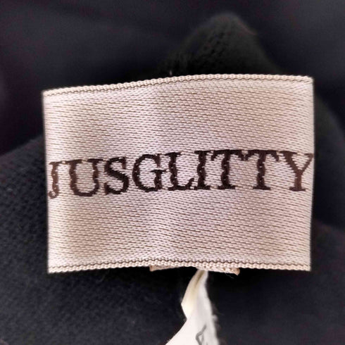 ジャスグリッティー JUSGLITTY パール付衿カーディガン レディース JPN:2
