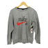 ナイキスケートボーディング NIKE SB スウッシュロゴプリント クルーネック スウェット メンズ import:M