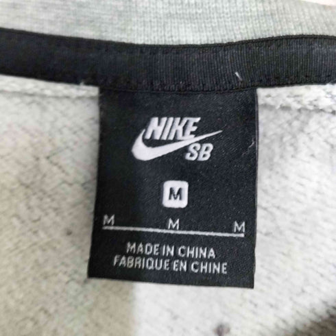 ナイキスケートボーディング NIKE SB スウッシュロゴプリント クルーネック スウェット メンズ import:M