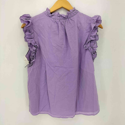 エステラケー Estella.K ラッフルスタンドショルダー Rosette Blouse レディース FREE