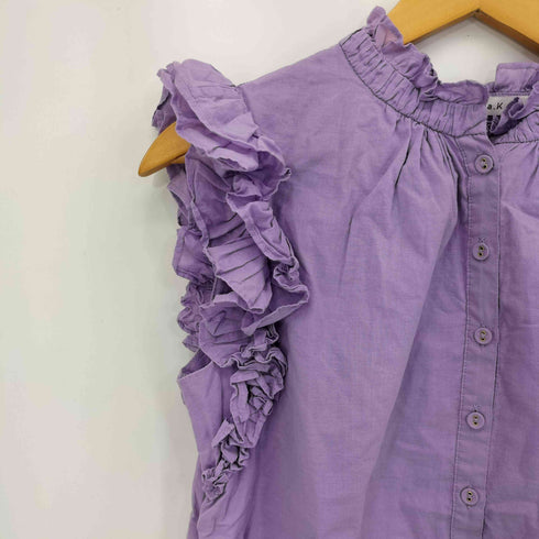 エステラケー Estella.K ラッフルスタンドショルダー Rosette Blouse レディース FREE
