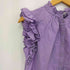 エステラケー Estella.K ラッフルスタンドショルダー Rosette Blouse レディース FREE