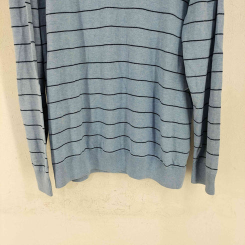 ノーティカ NAUTICA Vネックボーダーニット レディース import:XL