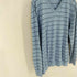 ノーティカ NAUTICA Vネックボーダーニット レディース import:XL