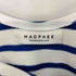 マカフィー MACPHEE コットンボーダー ハーフスリーブプルオーバー レディース JPN:S