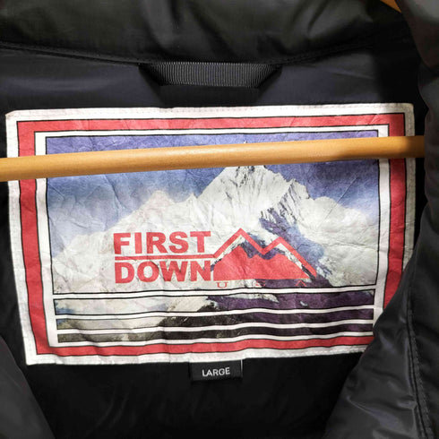ファーストダウン FIRST DOWN バブル ダウンジャケット メンズ import:L
