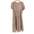 プリヴェヴェ PRIVEVE THE CHECK ASYMMETRY SLEEVE TIERED DRESS レディース FREE
