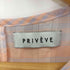 プリヴェヴェ PRIVEVE THE CHECK ASYMMETRY SLEEVE TIERED DRESS レディース FREE