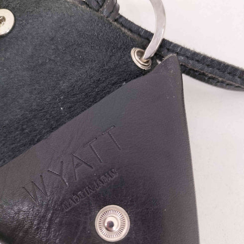 WYATT MADE BY AKIYAMA LEATHER TRIANGLE COIN PURSE メンズ