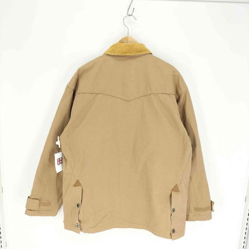 パンハンドルスリム Panhandle Slim Powder PR River 襟コーデュロイ スナップボタン サイド ベンツ 逆八の字ジップ ダック カバーオール ジャケット メンズ import:M