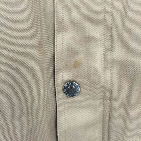 パンハンドルスリム Panhandle Slim Powder PR River 襟コーデュロイ スナップボタン サイド ベンツ 逆八の字ジップ ダック カバーオール ジャケット メンズ import:M