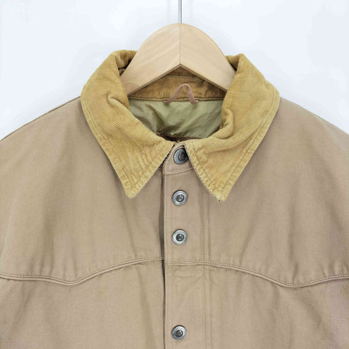 パンハンドルスリム Panhandle Slim Powder PR River 襟コーデュロイ スナップボタン サイド ベンツ 逆八の字ジップ ダック カバーオール ジャケット メンズ import:M