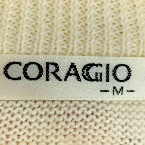 CORAGIO ハーフジップニット レディース JPN:M