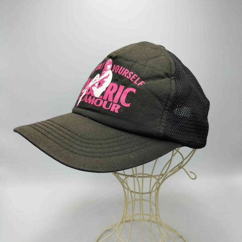 ヒステリックグラマー HYSTERIC GLAMOUR CONTORT YOURSELF ヒスガール プリント メッシュ 切替 キャップ メンズ
