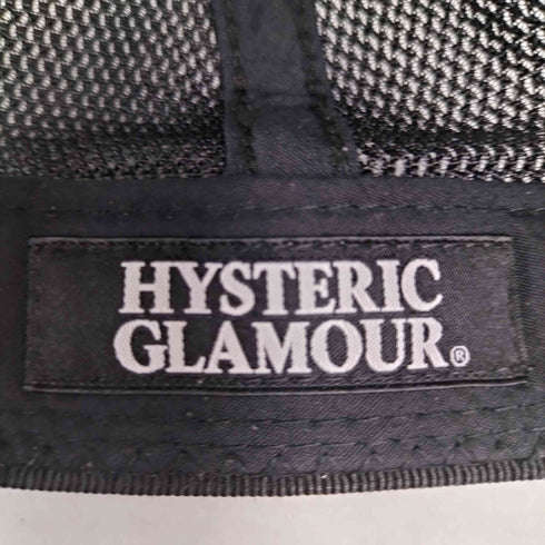 ヒステリックグラマー HYSTERIC GLAMOUR CONTORT YOURSELF ヒスガール プリント メッシュ 切替 キャップ メンズ