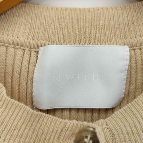 NWITH フロントボタンニットワンピース レディース FREE