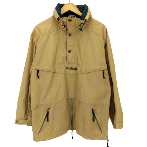 コロンビアスポーツウェア Columbia Sportswear 90S 白タグ センターロゴ パッカブル アノラック ジャケット メンズ import:L