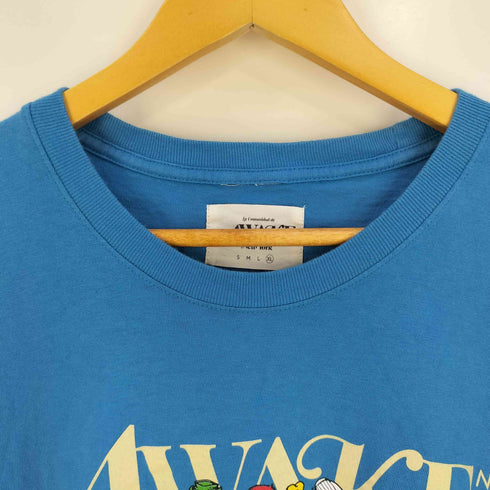 アウェイク Awake NY LA COMUNIDAD CLASSSIC LOGO TEE クラシックロゴプリント Tシャツ メンズ import:XL