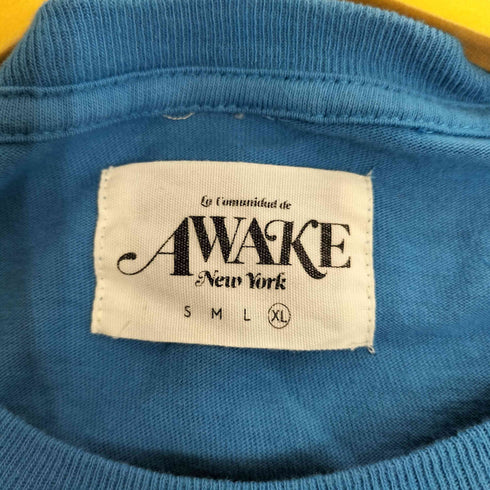 アウェイク Awake NY LA COMUNIDAD CLASSSIC LOGO TEE クラシックロゴプリント Tシャツ メンズ import:XL