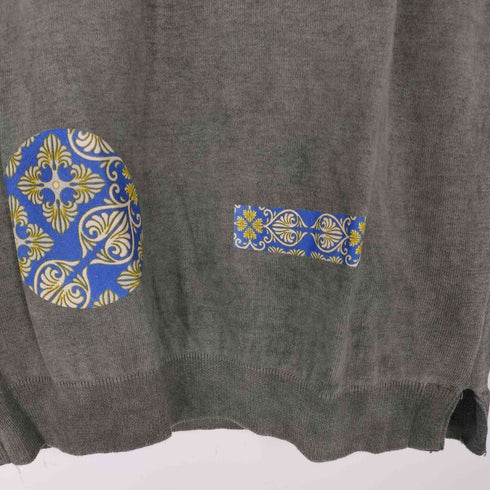 ロストインアルビオン LOST IN ALBION イタリア製 プリントポロシャツ メンズ import:M