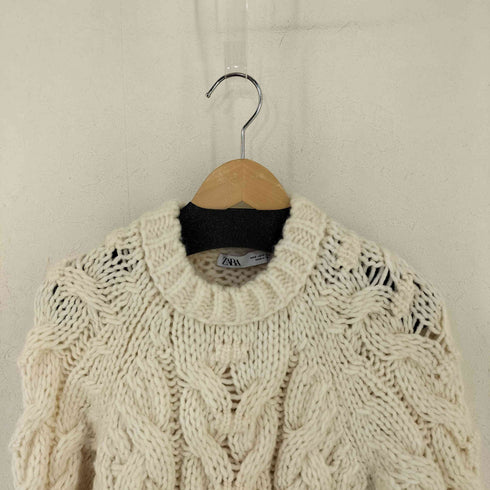 ザラ ZARA ZARA CABLE KNIT SWEATER レディース import:S