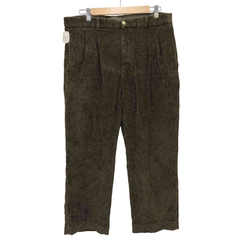 ノーティカ NAUTICA RIGGER Classic Fit 2タック 太畝 コーデュロイ パンツ メンズ 36×30