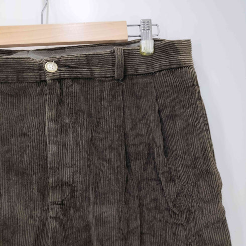ノーティカ NAUTICA RIGGER Classic Fit 2タック 太畝 コーデュロイ パンツ メンズ 36×30