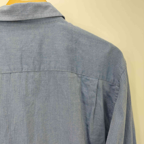 ノーティカ NAUTICA L/S ヘリンボーン コットンレギュラーカラーシャツ メンズ 32/33