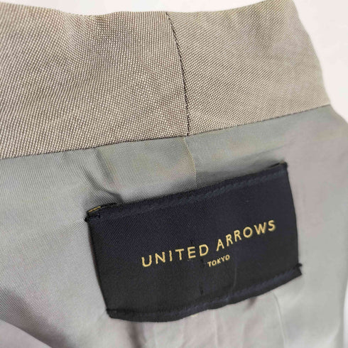 ユナイテッドアローズ UNITED ARROWS ノーカラー スーツ スカート セットアップ レディース 40