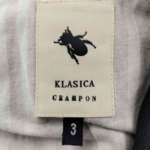 クラシカ KLASICA crampon ウール3Bテーラードジャケット メンズ JPN:3