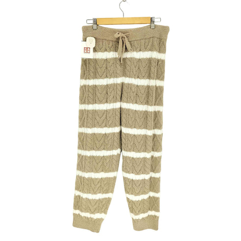 ジェラートピケオム Gelato Pique Homme 21AW ボーダー アラン ロング パンツ ルームウェア メンズ JPN:M