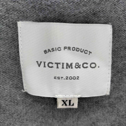 ヴィクティム VICTIM アンゴラ混ウールコート メンズ JPN:XL