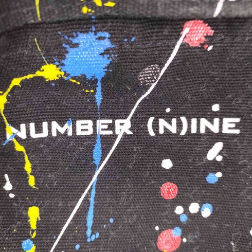 N NUMBER 2WAY ペイントショルダーバッグ メンズ