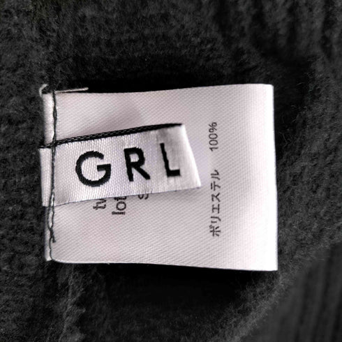 グレイル GRL ワンショルダーニットプリーツミニワンピース レディース FREE