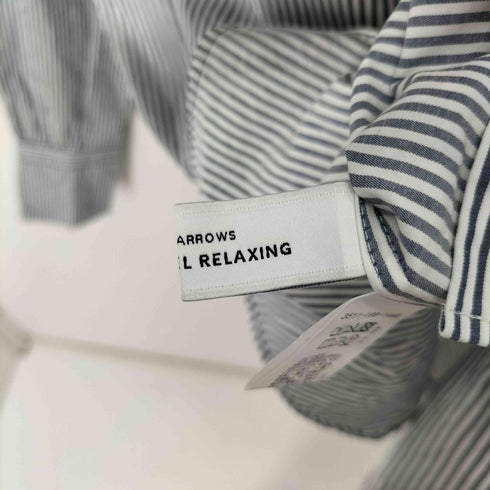 ユナイテッドアローズグリーンレーベルリラクシング UNITED ARROWS green label relaxing バンドカラーシャツ レディース FREE