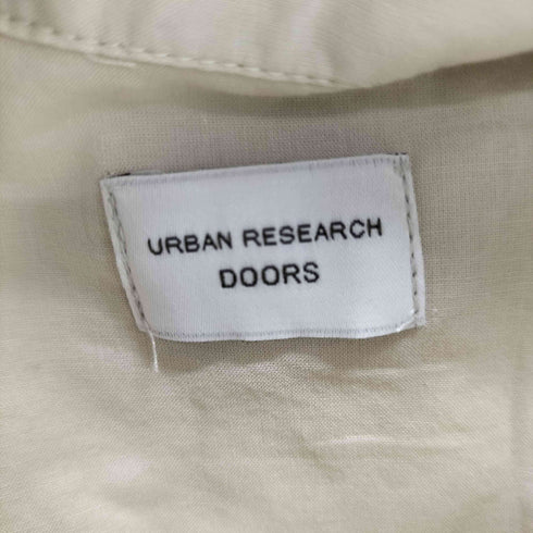 アーバンリサーチドアーズ URBAN RESEARCH DOORS コットンスタンドシャツワンピース レディース FREE
