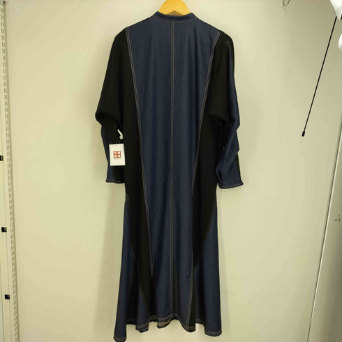 オズモーシス OSMOSIS 25ss テンセルデニム切替ワンピース レディース ONE SIZE