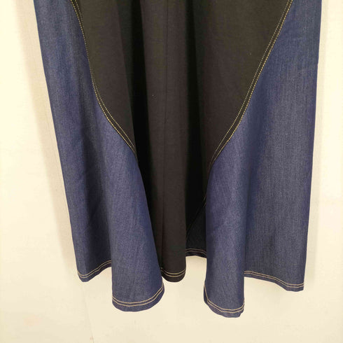 オズモーシス OSMOSIS 25ss テンセルデニム切替ワンピース レディース ONE SIZE