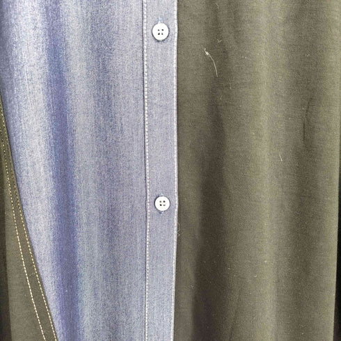 オズモーシス OSMOSIS 25ss テンセルデニム切替ワンピース レディース ONE SIZE