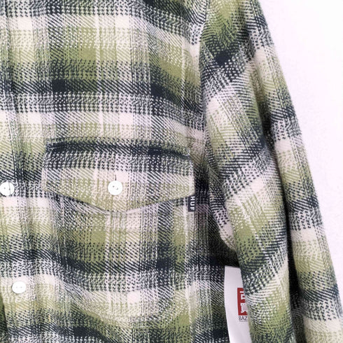 ハフ HUF ネルシャツ メンズ JPN:M