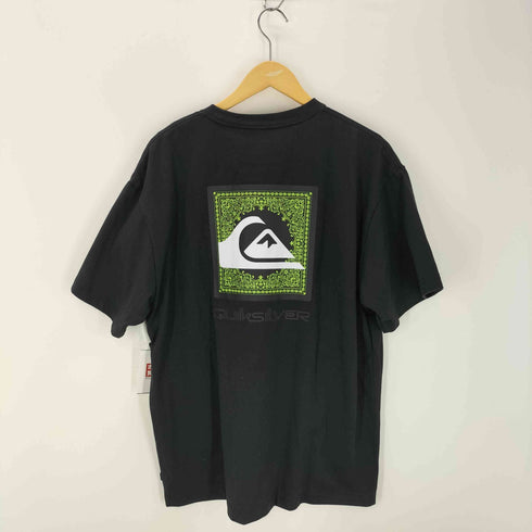 クイックシルバー Quiksilver ペイズリー柄 バックプリントTシャツ メンズ L