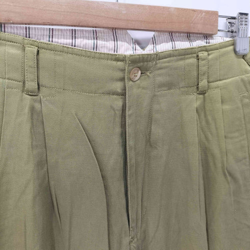 ALL's アジャスター付きツータックパンツ メンズ small