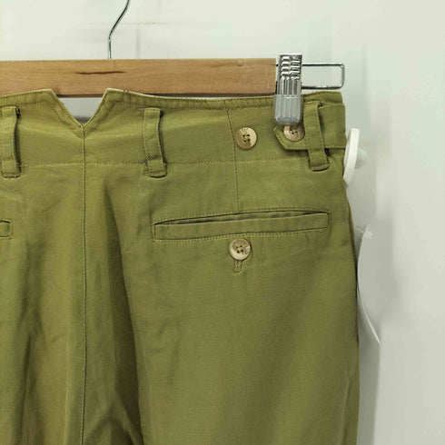 ALL's アジャスター付きツータックパンツ メンズ small